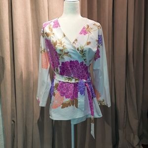 Malihini Hawaii vintage kimono/ robe